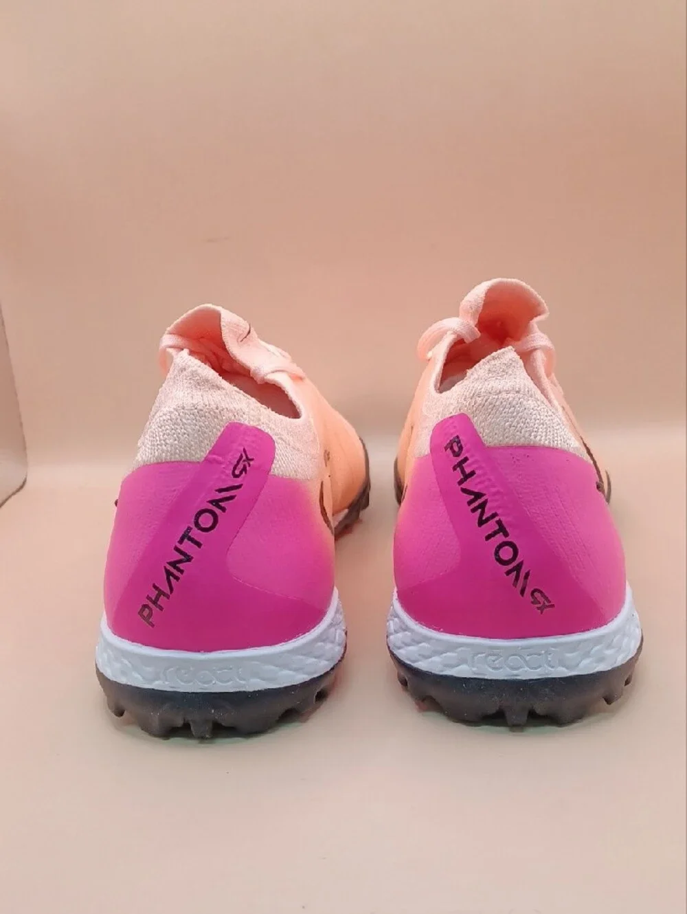 Nike Phantom GX 2 Pro TF Prism Pack Shoe-Peach/Pink Men Size 8.5 US FJ2583-800